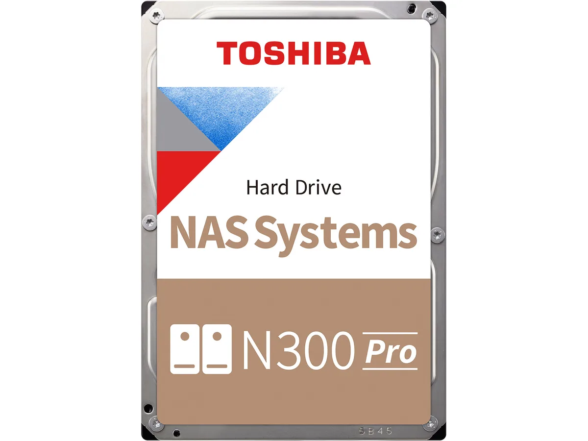 Toshiba Toshiba N300 Pro HDWG51JXZSTB 18TB 7200 RPM 512MB Cache 3.5" SATA internal hard drive — fotografia produktu