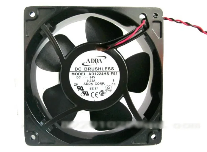 OEM Industries OEM Industries AD1224HS-F51 120mm Sleeve Bearing 24V 0.32A 2800RPM 105.4 CFM 46.7dB CPU cooler — photo du produit