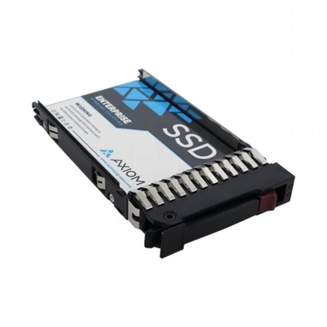 Axiom 2.5 inch SATA enterprise SSD, silver metal casing, hot-swap connector visible