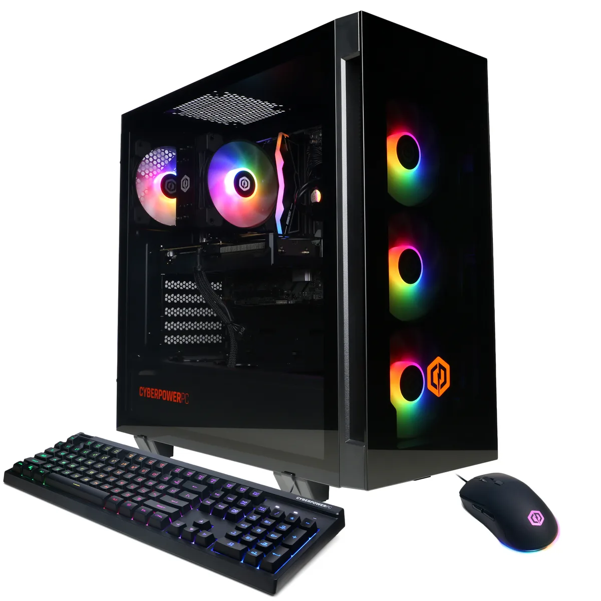 CyberpowerPC CyberpowerPC GX70921 gaming PC Core Ultra 5 225F 16GB DDR5 1TB NVMe RTX 5050 — product photo