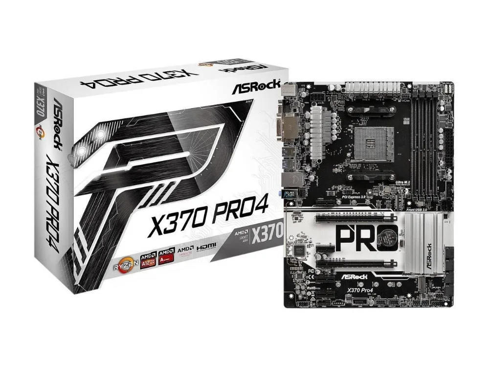 ASRock ASRock X370 PRO4 AMD motherboard — product photo