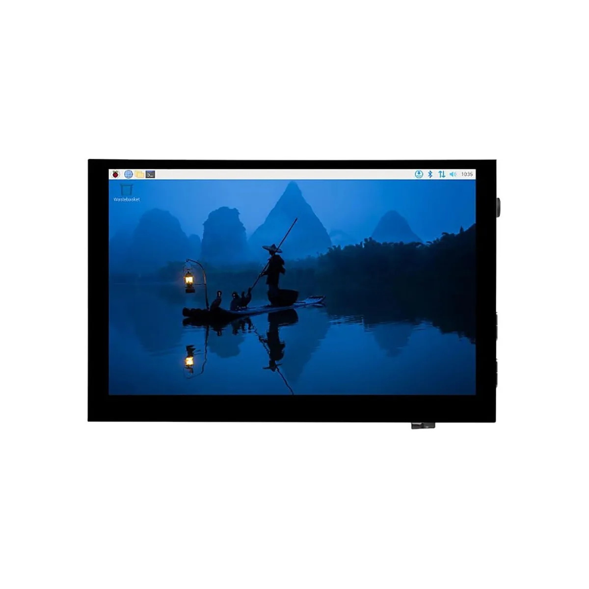 LORDWORLD LORDWORLD 5 Inch HDMI Touchscreen 1024x600 IPS 800cd/m² Toughened Glass Capacitive Touch Development Board — produktfoto