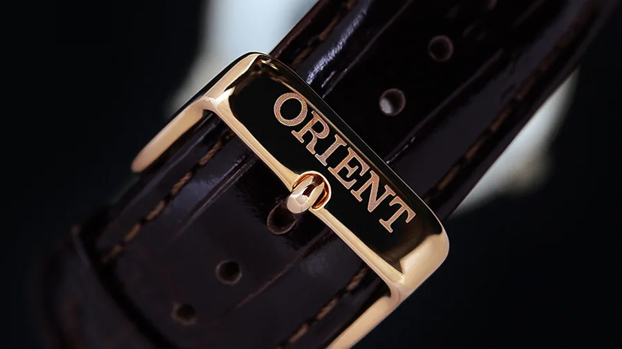 Orient Orient Bambino Version 1 FAC00002W0 White Dial Rose Gold Case Watch — product photo