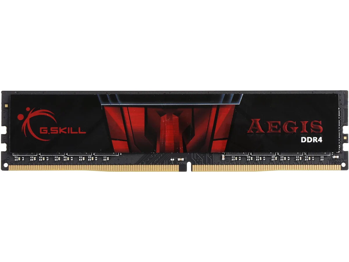 G.SKILL G.SKILL Aegis F4-3000C16S-8GISB 8GB DDR4 3000 CL16 desktop RAM — product photo