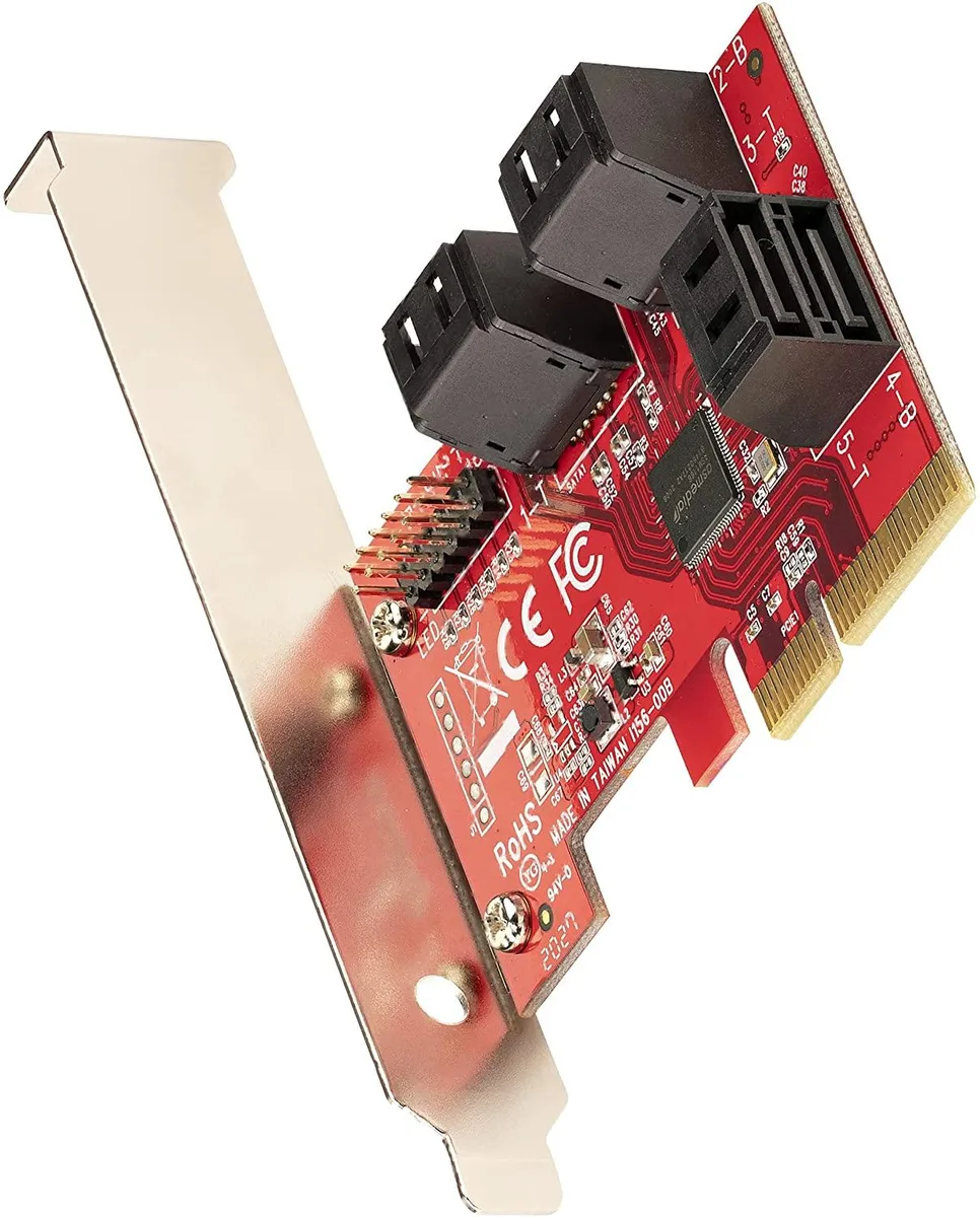 STARTECH STARTECH 6P6G-PCIE-SATA-CARD 6 Port PCIe SATA Expansion Card — foto produk