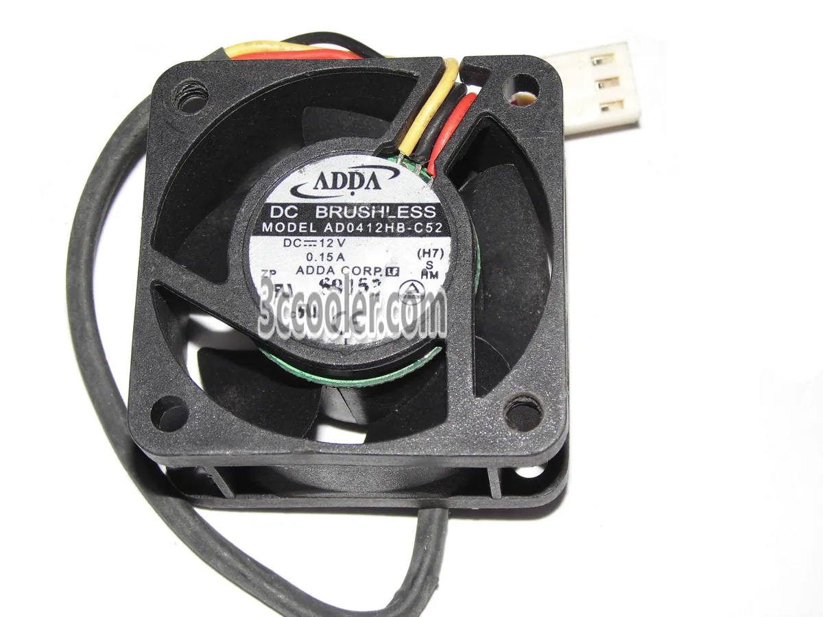 OEM Industries OEM Industries AD0412HB-C52 40x20mm 12V .15A 3-Wire CPU Cooler — תמונת המוצר