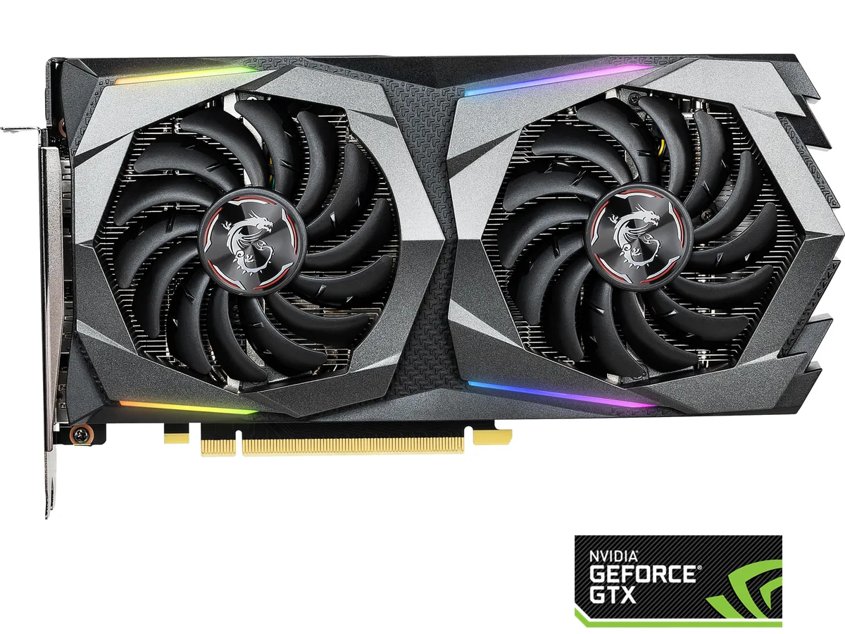 MSI MSI GTX1660TiGAMING X 6G graphics card — photo du produit