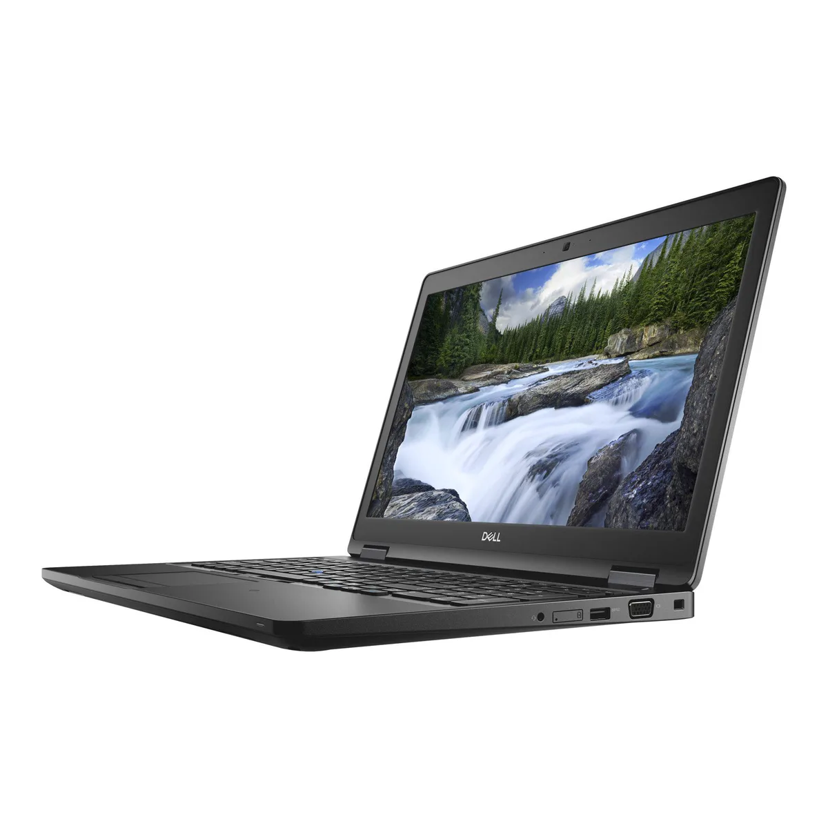 Black Dell Precision 3530 laptop with 15.6 inch FHD screen