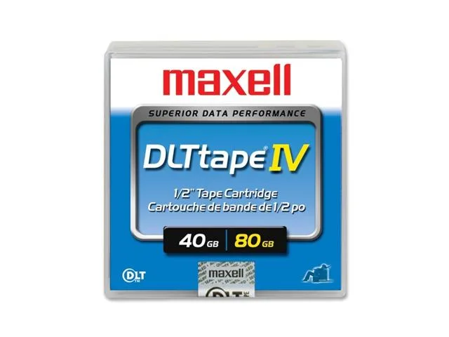maxell maxell 183270 DLTtape IV Backup Media 40/80GB 1 Pack — product photo