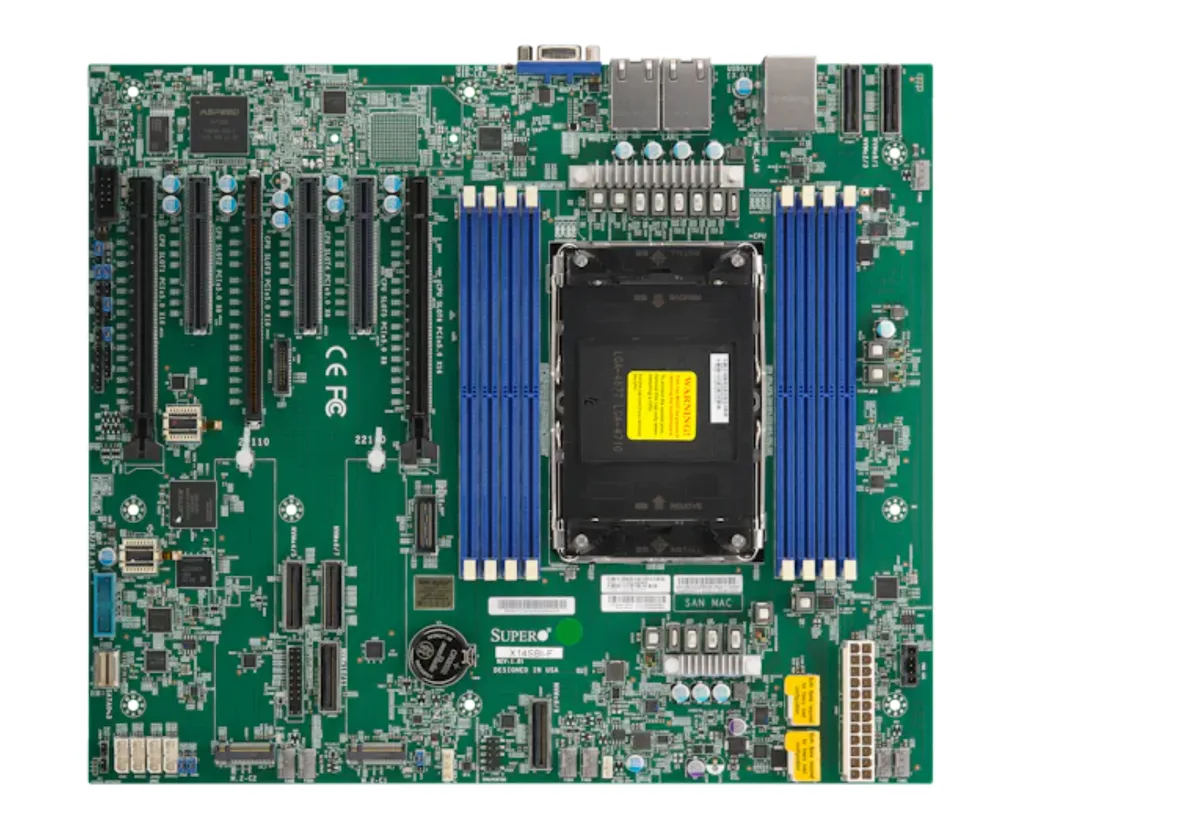 Supermicro Supermicro MBD-X14SBI-F-O server motherboard LGA 4710 144 E-cores — 商品照片