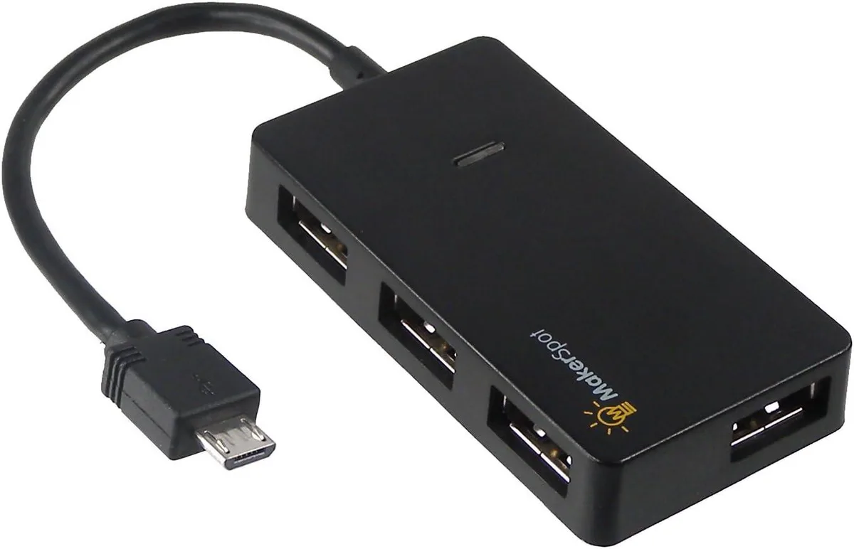 MCHOSE MCHOSE Micro USB OTG Hub 4-Port for Raspberry Pi Zero v1.3 — tuotekuva