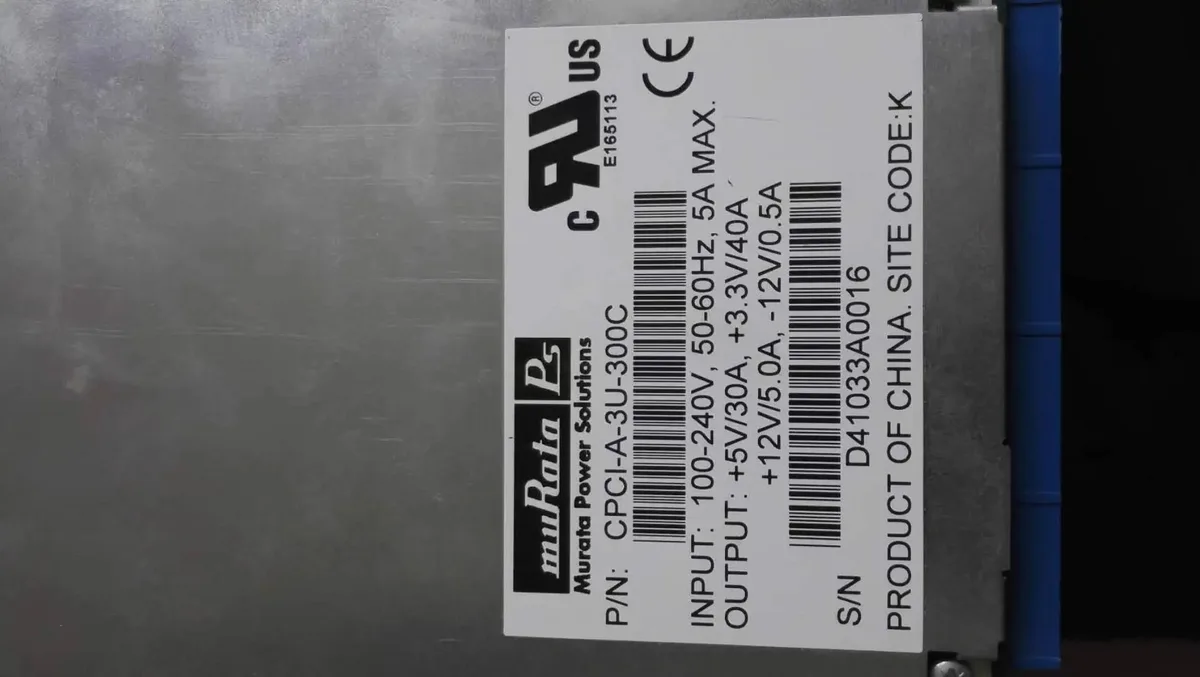KHACHIMO KHACHIMO CPCI-A-3U-300C 300W power supply — tuotekuva