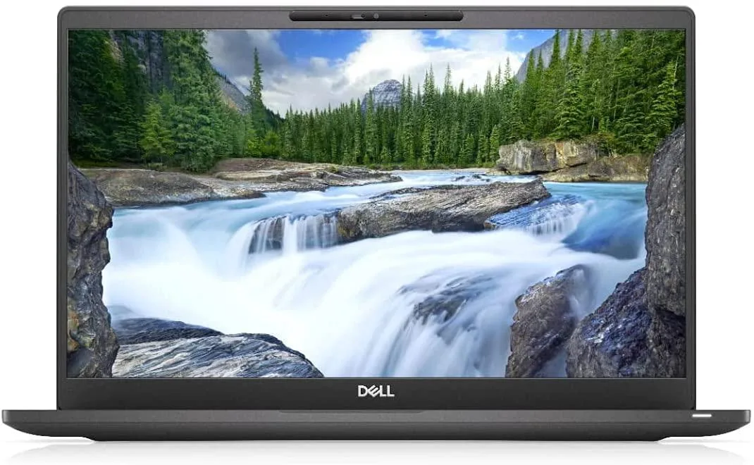 Black Dell Latitude 7400 laptop, 14 inch touchscreen display, closed lid