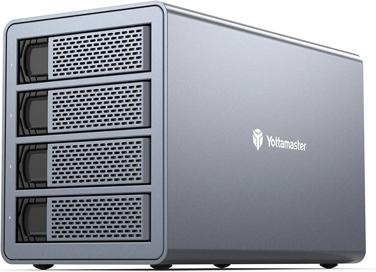 Yottamaster Yottamaster 4 Bay RAID USB3.0 Enclosure 150W 72TB FS4RU3 — fotografia produsului