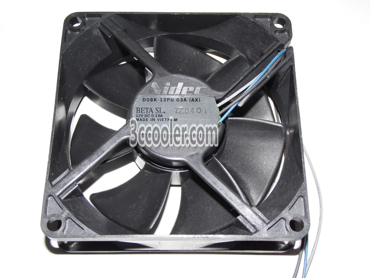 OEM Industries OEM Industries D08K-12PU 80mm 12V 0.19A 3-pin CPU cooler — תמונת המוצר