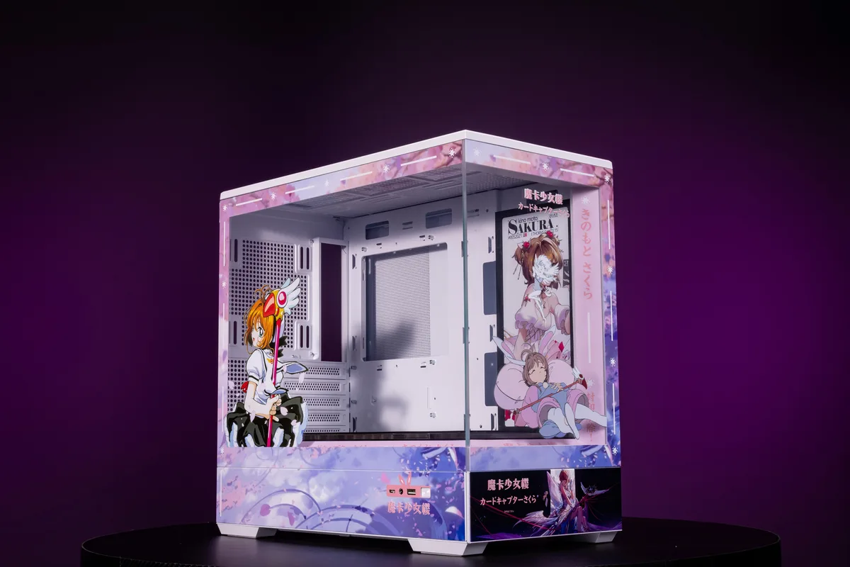 Corn Electronics Corn Electronics Bauhaus Micro-ATX ITX PC Case Cardcaptor Sakura Edition — product photo