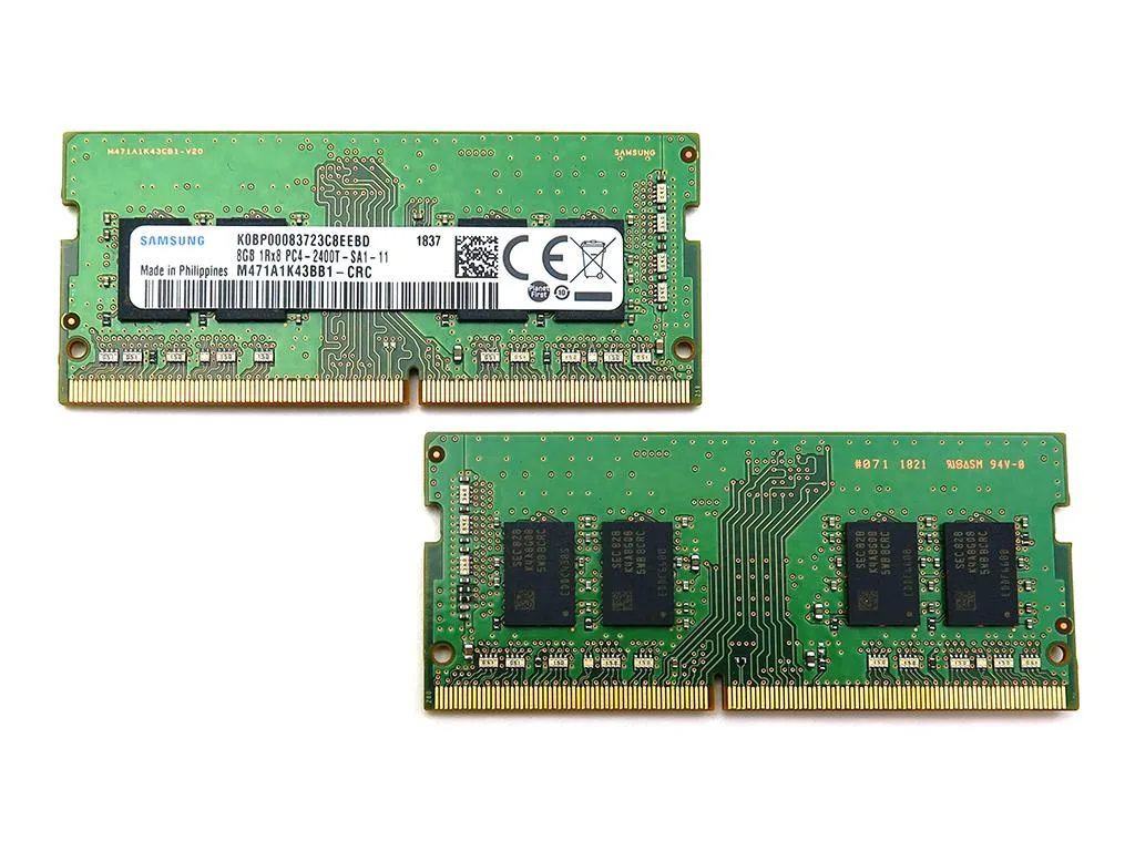 SAMSUNG SAMSUNG M471A1K43BB1 16GB (2x8GB) DDR4 2400MHz CL17 laptop RAM — 제품 사진