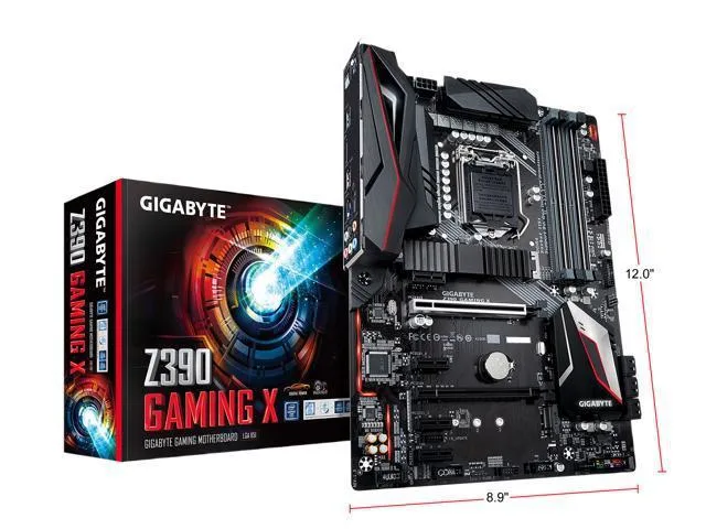 GIGABYTE GIGABYTE Z390 GAMING X Intel motherboard — product photo