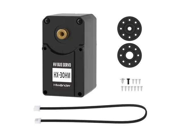 LORDWORLD LORDWORLD HX-30HM 30KG Serial Bus Servo 12-bit Magnetic Encoder 360° Control — foto produk