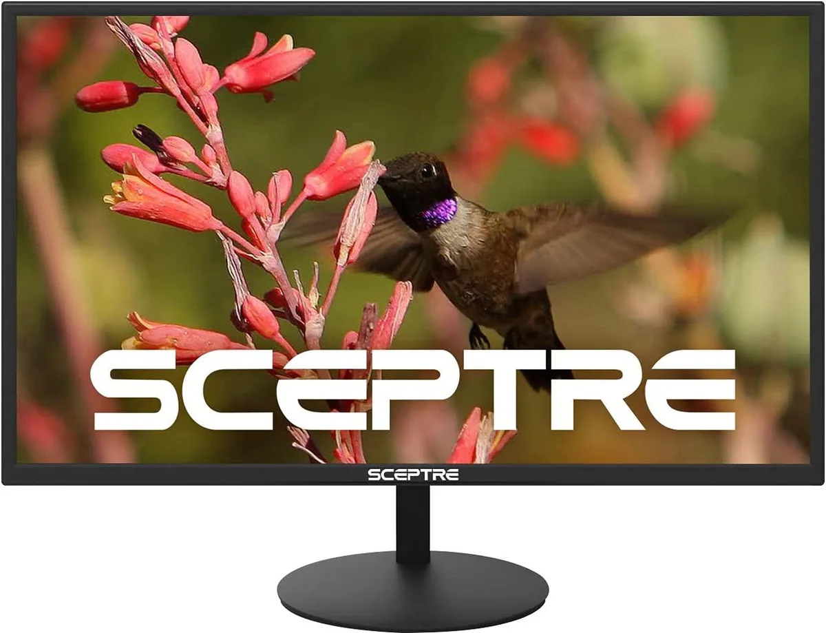 Sceptre Sceptre E275W-19203R 27" 1080p 75Hz gaming monitor — Produktfoto