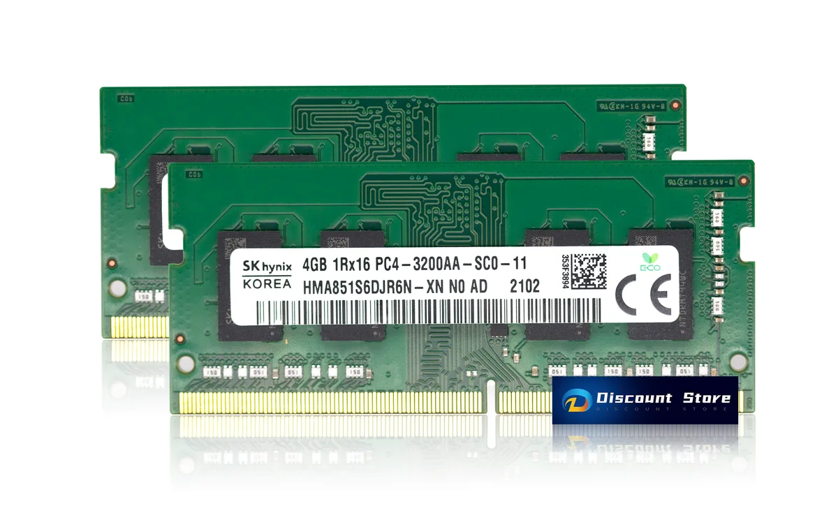 SK hynix SK hynix HMA851S6DJR6N-XN 8GB (2x4GB) DDR4 3200 CL22 laptop RAM — fotografia produktu