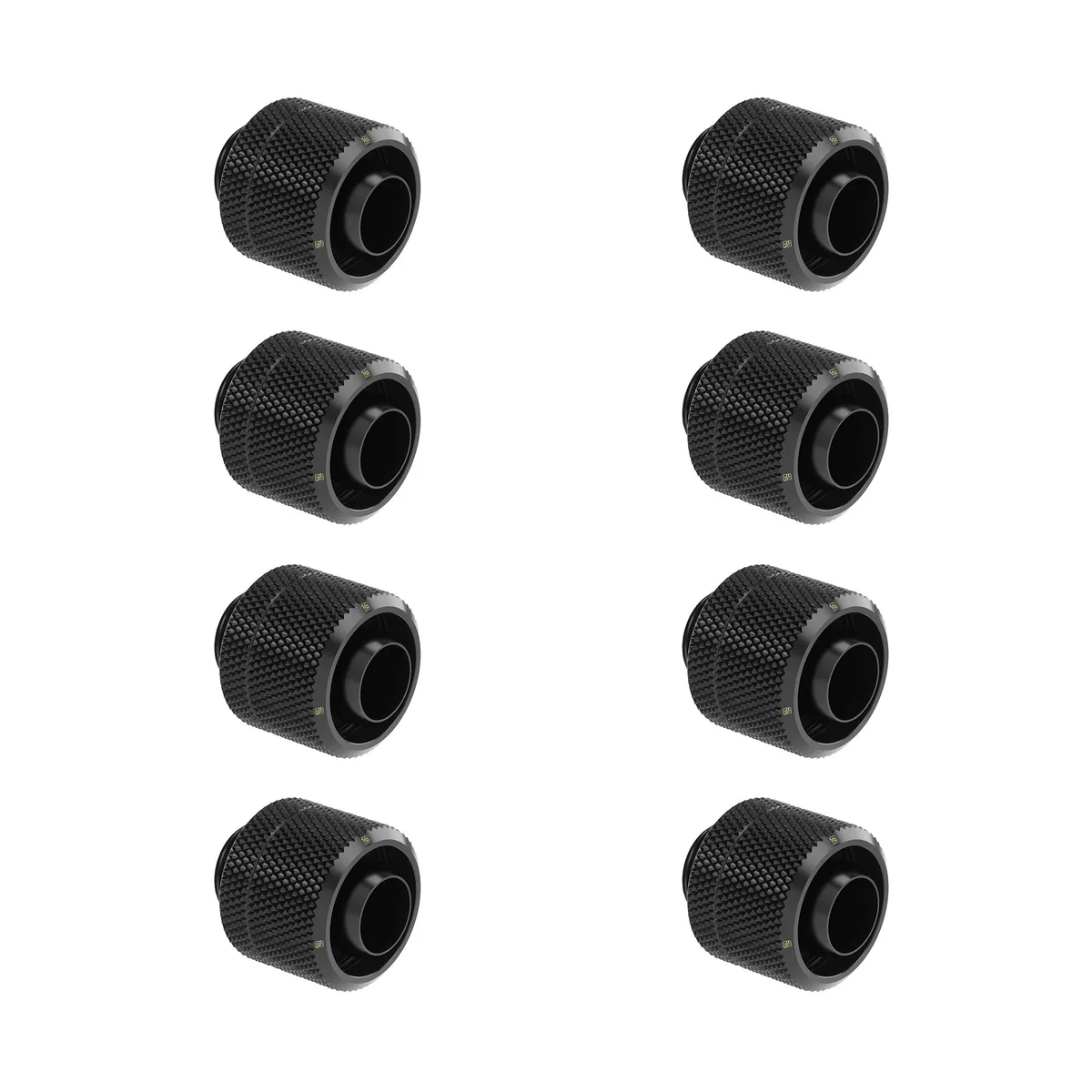 FormulaMod FormulaMod 10x16mm G1/4 Compression Fittings 8 Pack Black — toote foto