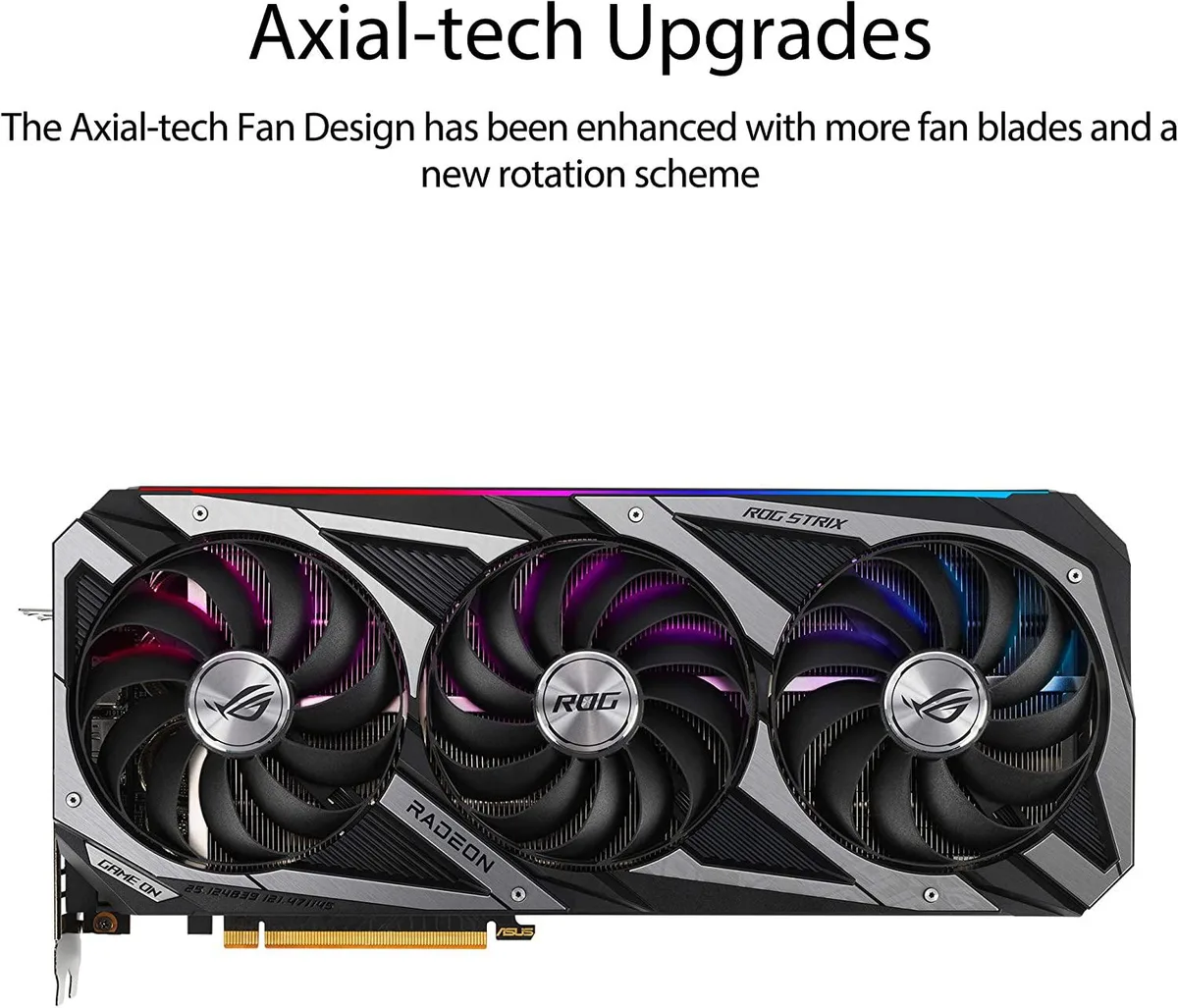 ASUS ASUS Radeon RX 6700 XT ROG STRIX WHITE 12GB GDDR6 graphics card — product photo