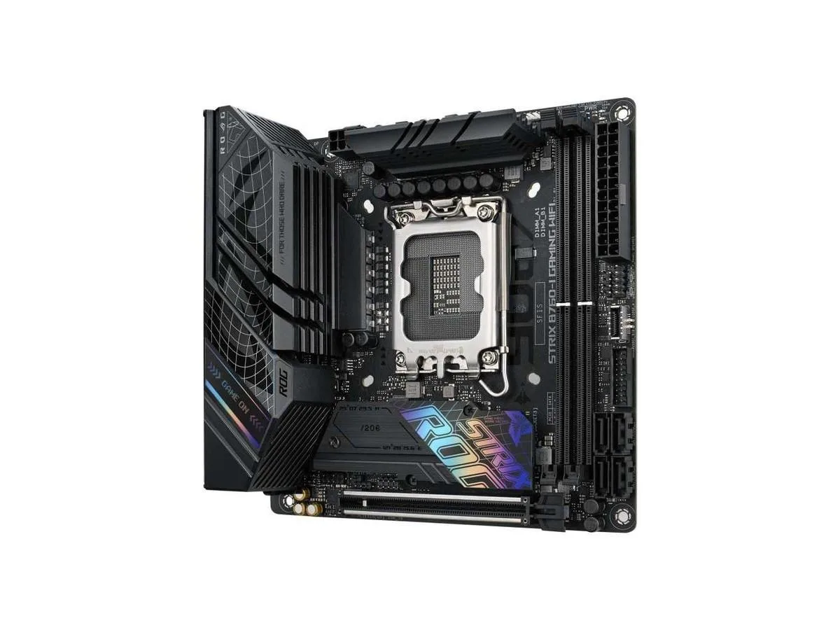 ASUS ASUS ROG Strix B760-I Gaming WiFi B760 96GB Intel motherboard — toote foto