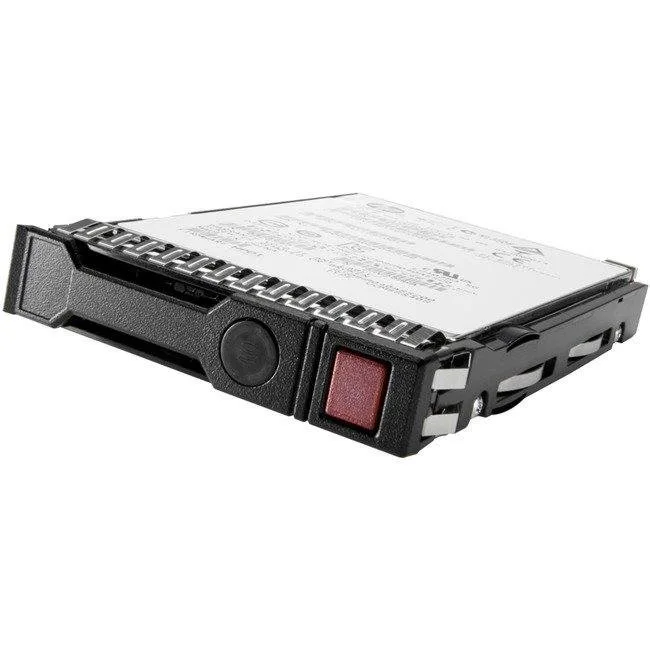 HPE 2.5 inch SATA internal SSD, silver metal casing with label