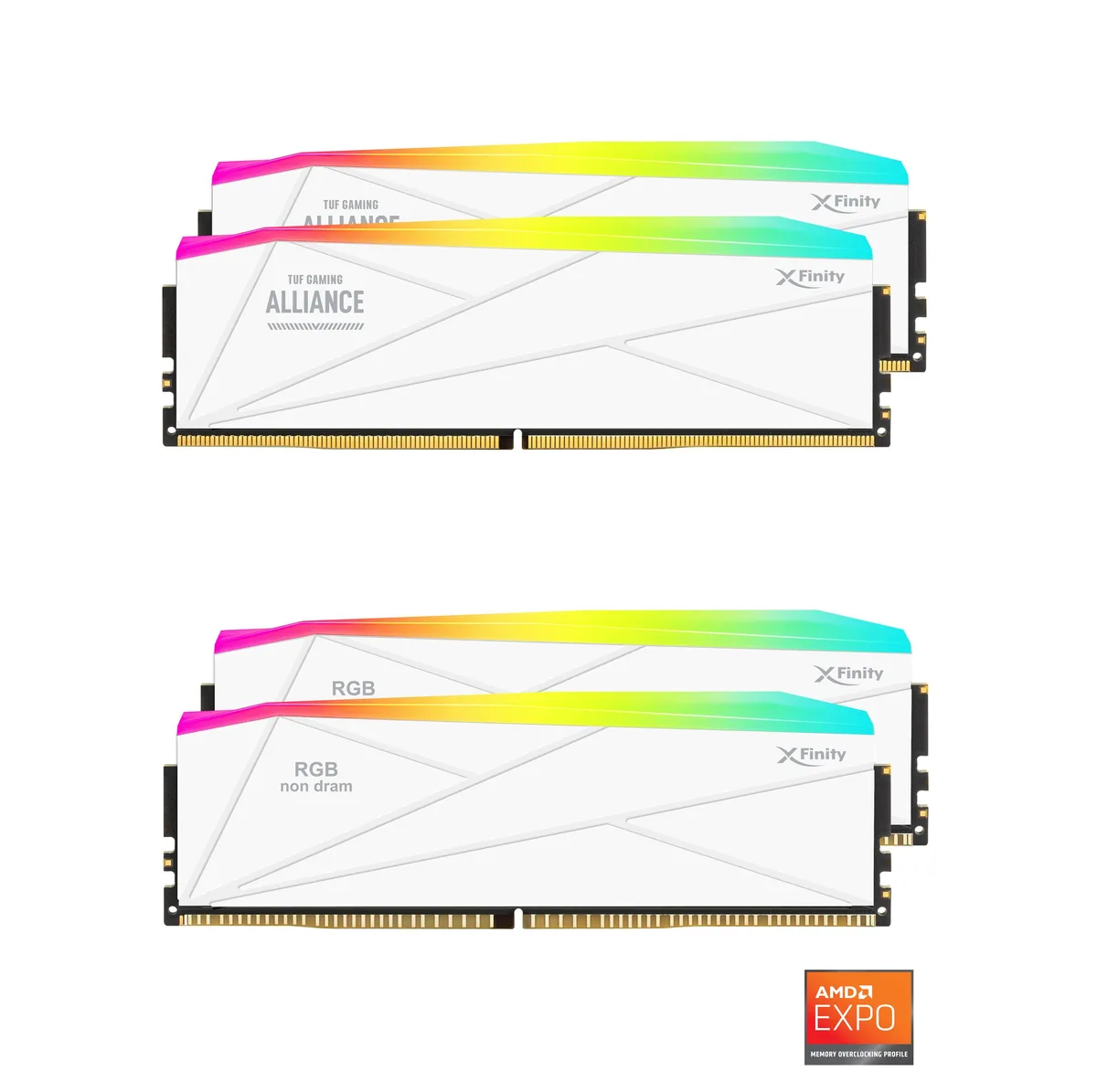 V-color V-color GTMXFAL3264832WW-DW desktop RAM 64GB (2x32GB) DDR5 6400 CL32 white — product photo