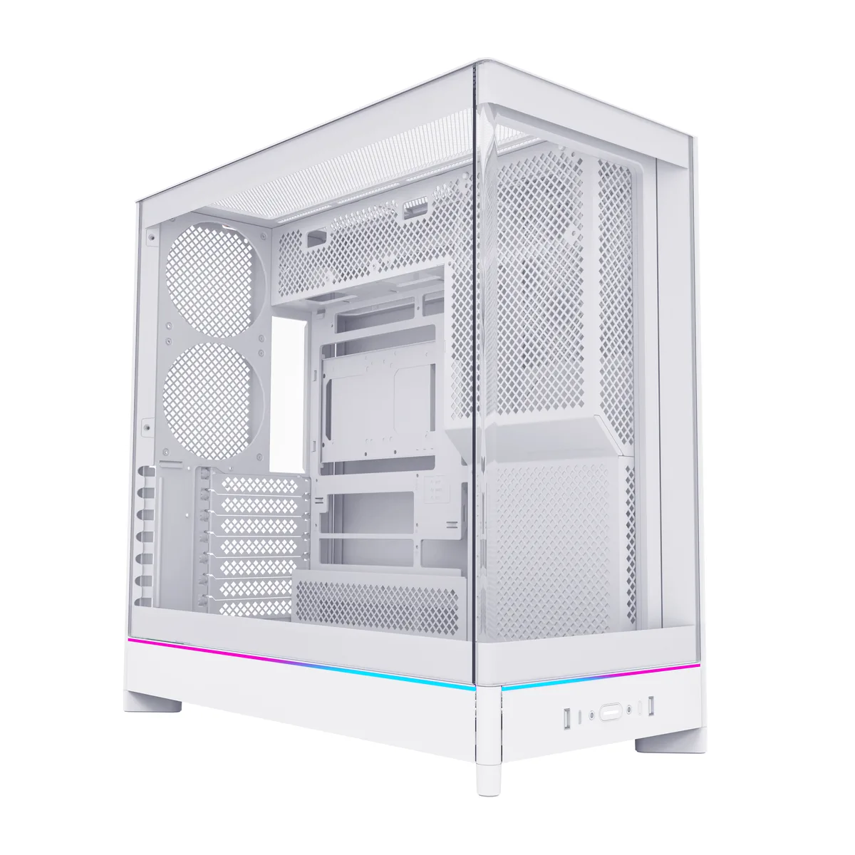 Montech Montech HS02 (W) ATX Mid-Tower PC Case White — photo du produit