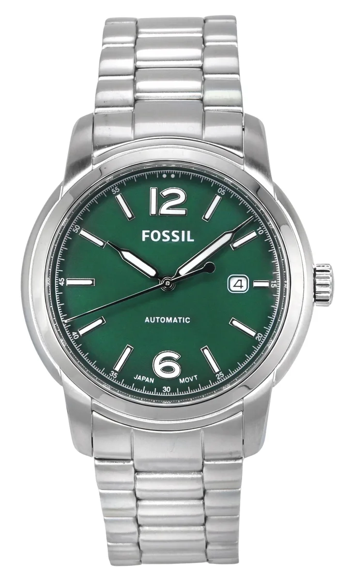 Fossil Fossil Heritage ME3224 Green Dial Automatic 43mm 50m Unisex Watch — product photo