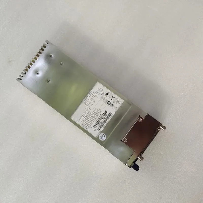 Redundant 2U server power supply unit metallic grey front grille dual modules