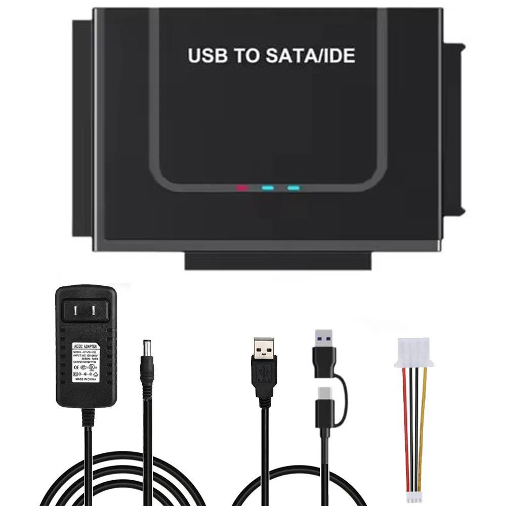Jansicotek Jansicotek SA28 USB 3.0 to SATA IDE Hard Drive Adapter — 제품 사진