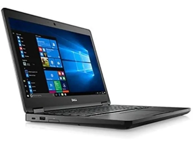 Silver Dell Latitude 5480 14 inch laptop closed view