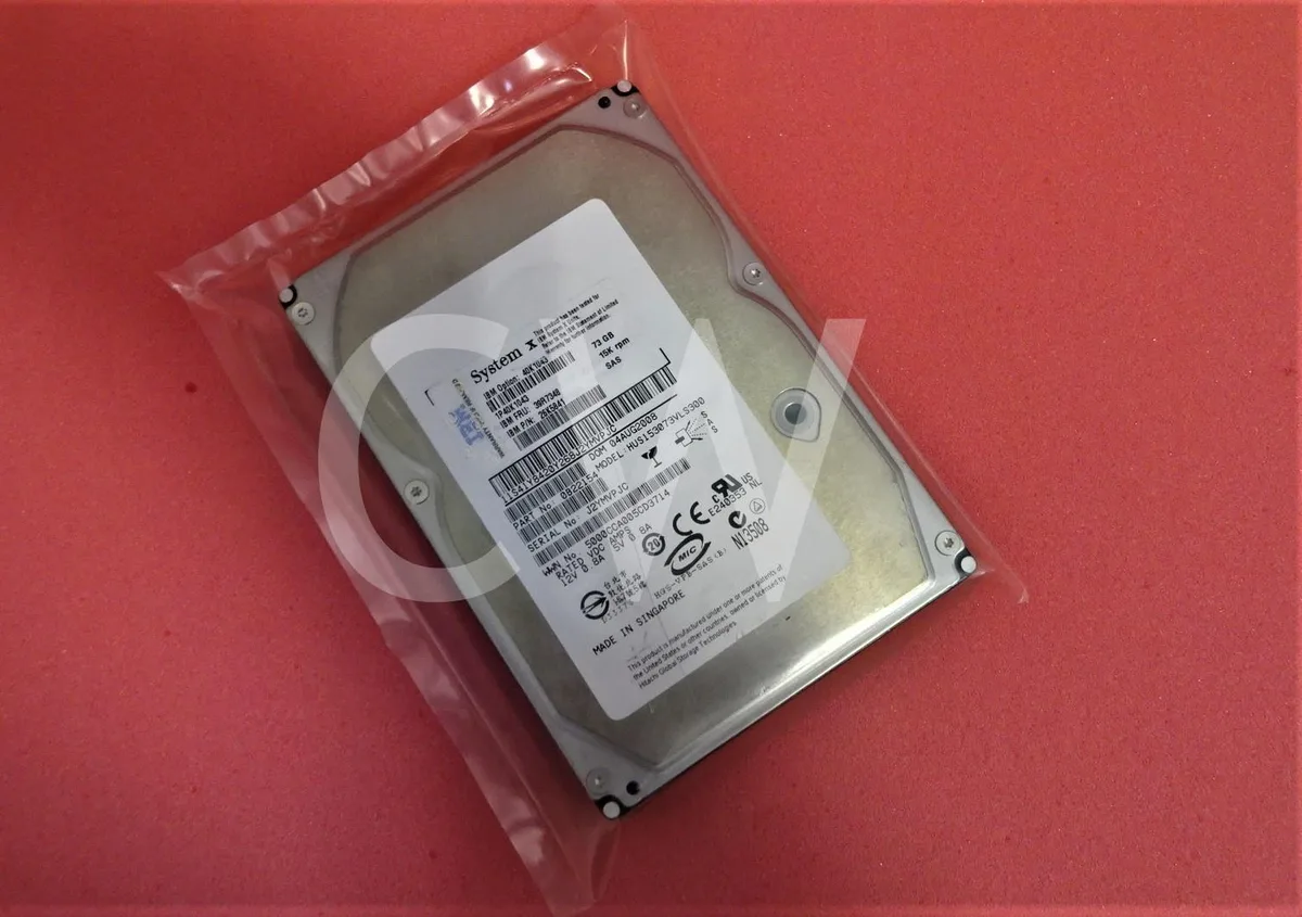 IBM IBM HUS153073VLS300 73GB 15000RPM 3.5" SAS internal hard drive — fotografia produktu