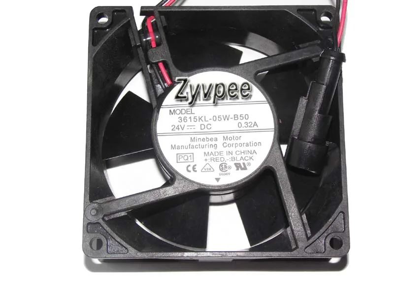 Zyvpee Zyvpee 3615KL-05W-B50 PQ1 92x38mm 24V .32A 2-Pin case fan — foto produk