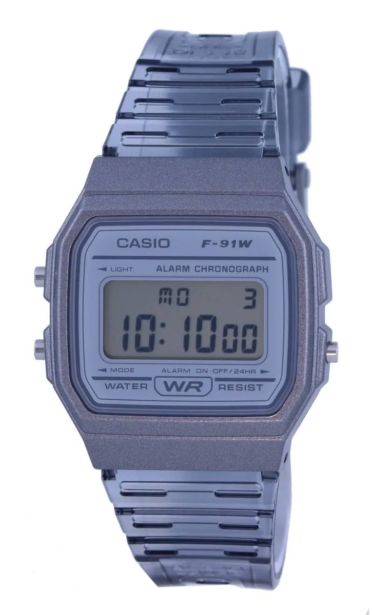 CASIO CASIO F-91WS-8 Women's Digital Resin Watch 35.00mm — produktbilde