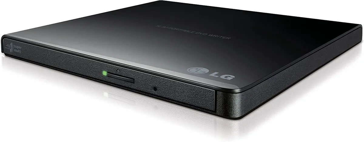 LG Electronics LG Electronics 8X USB 2.0 Super Multi Ultra Slim Portable DVD Writer DVD Burner — 제품 사진