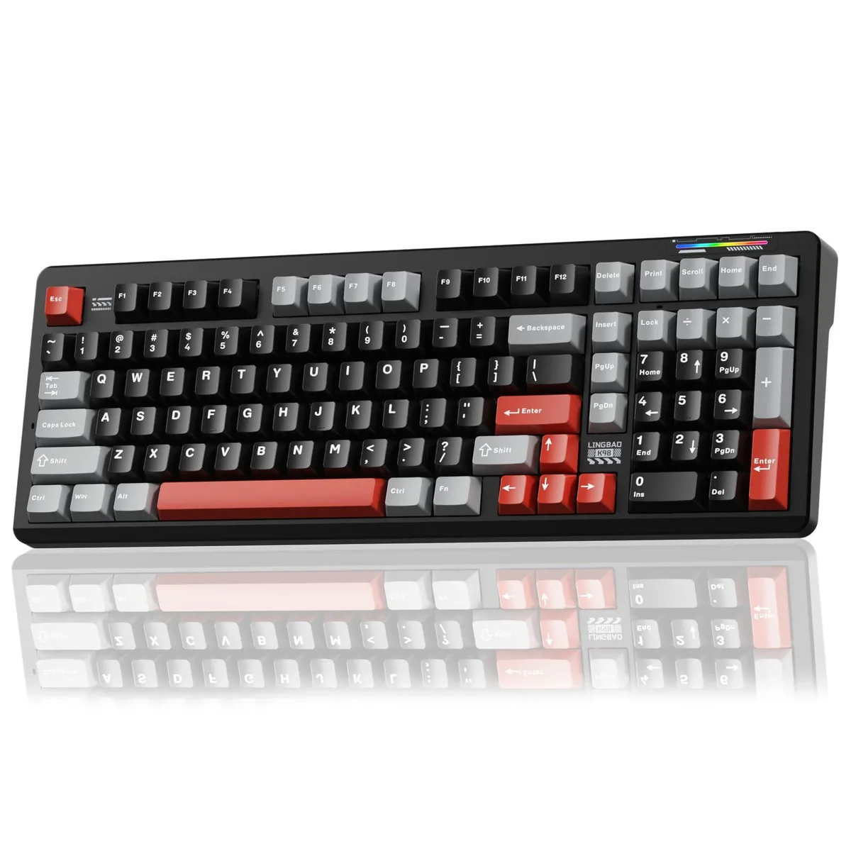Redragon LINGBAO K98 96% Wireless Mechanical Gaming Keyboard — foto do produto