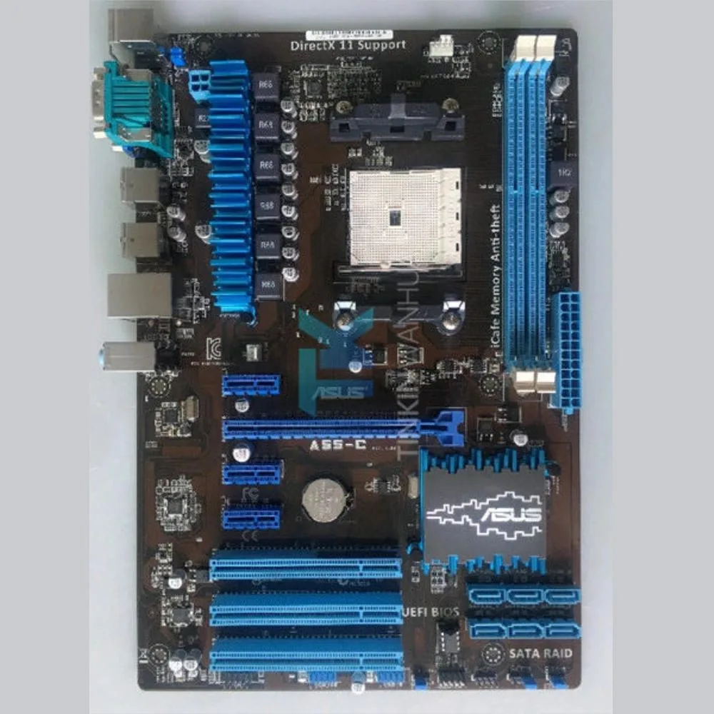 ASUS ASUS A55-C AMD motherboard Socket FM2 DDR3 32GB ATX — product photo