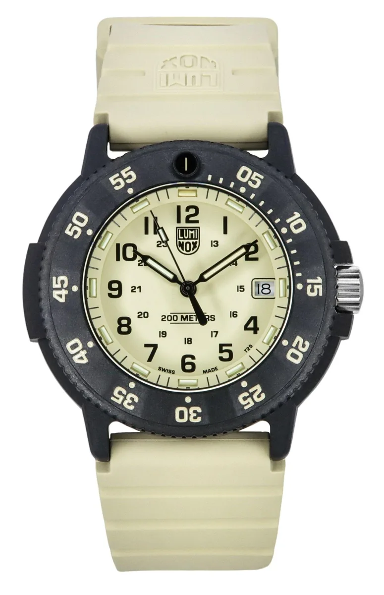 Luminox Luminox Navy Seal EVO XS.3010.EVO.S Beige Dial 43mm 200M Quartz Watch — product photo