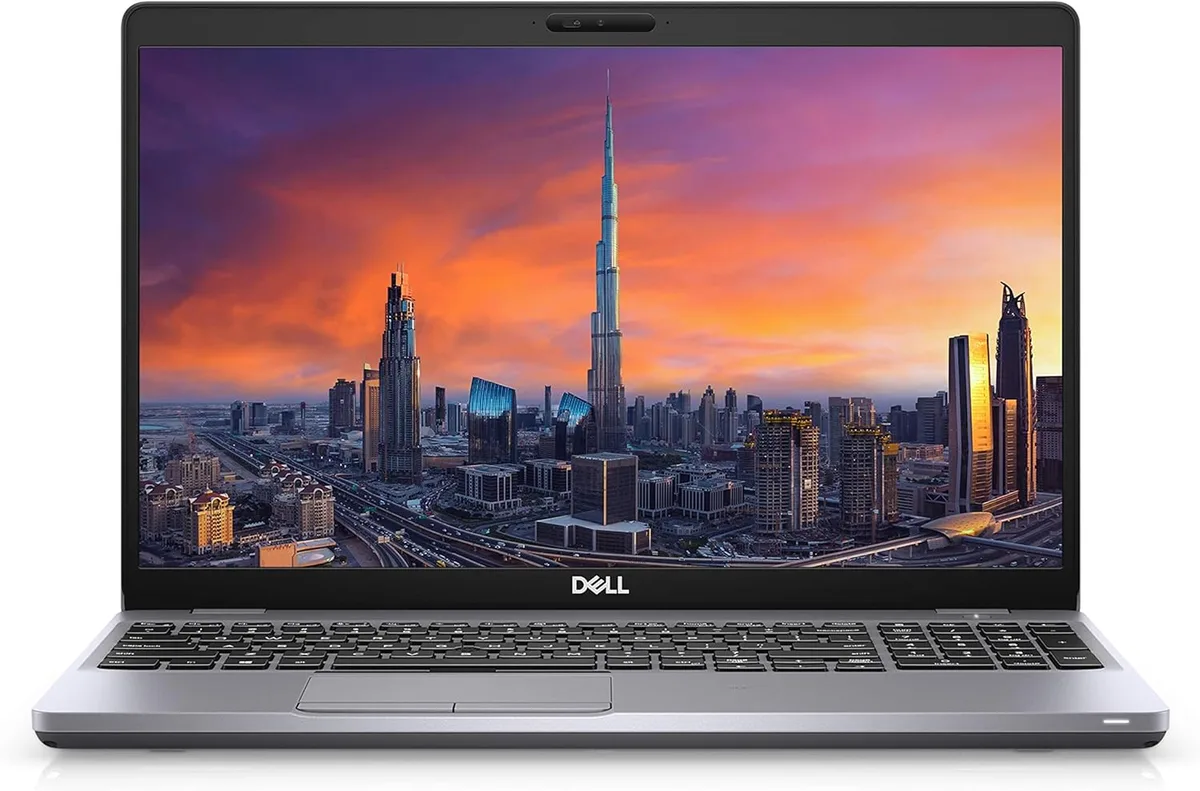 Silver Dell Precision 3551 mobile workstation, 15.6 inch non‑touch FHD screen, Grade A condition