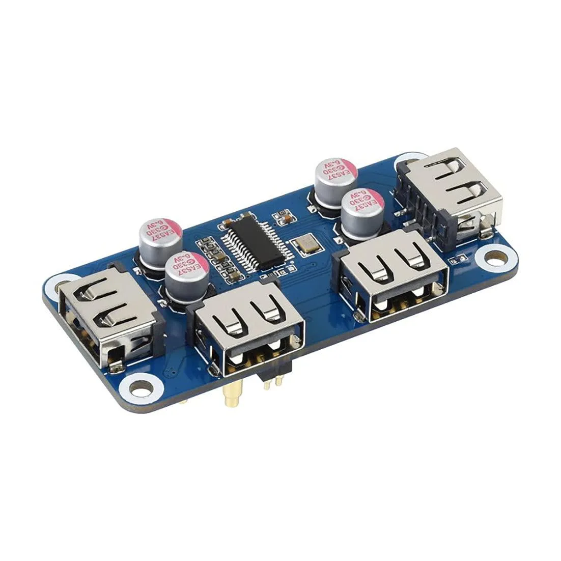 LORDWORLD LORDWORLD USB HUB HAT (B) 4× USB 2.0/1.1 development board — صورة المنتج