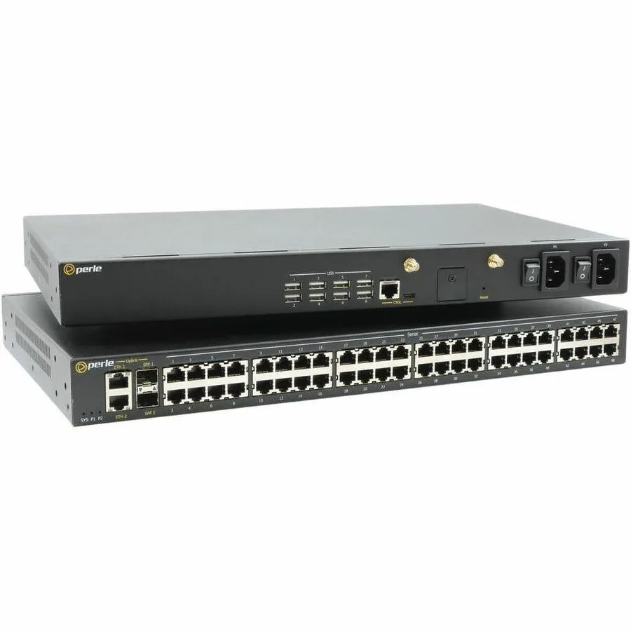 Perle Perle IOLAN SCR Console Server 48x RS232 8x USB 2x Ethernet — tuotekuva