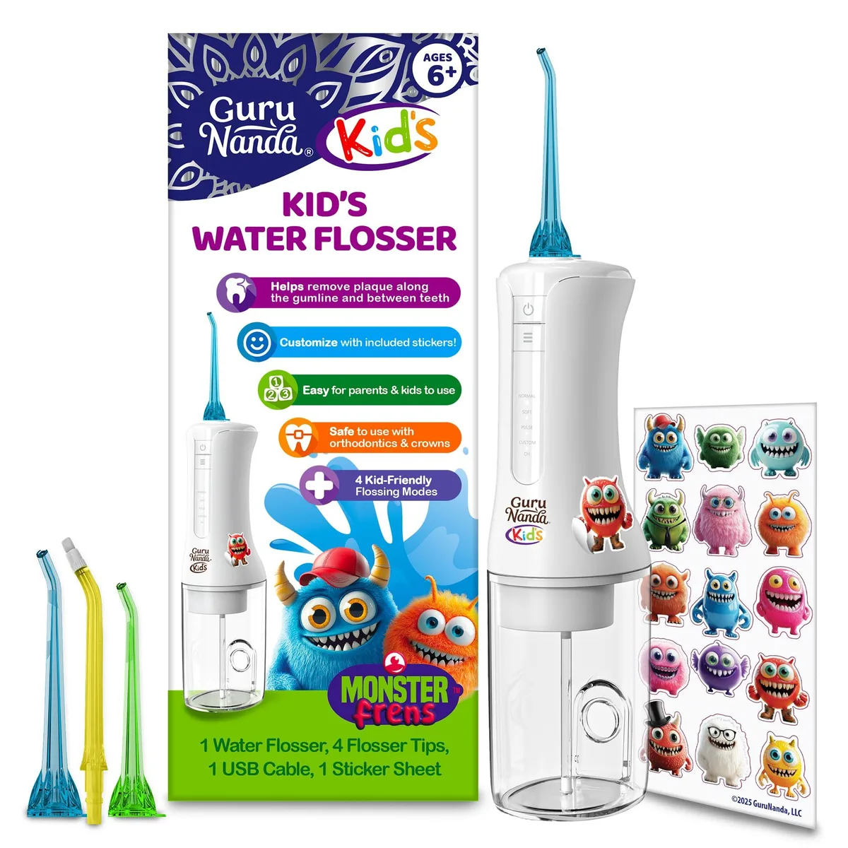 GuruNanda 13-33-001-08684-1 Oral Care 200ml 4 modes 4 nozzles — product photo