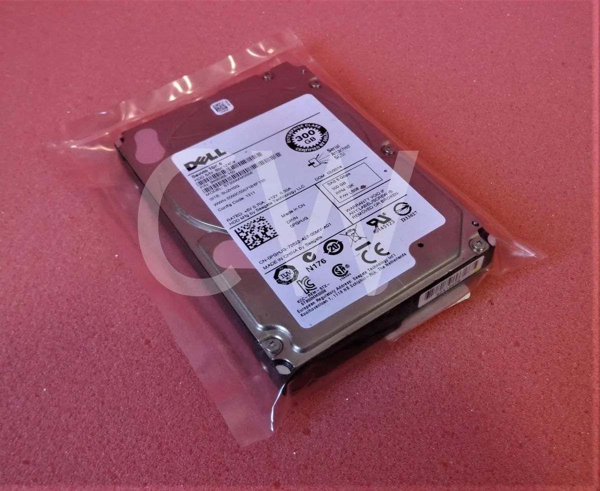 Silver 2.5 inch SAS hard drive bare unit
