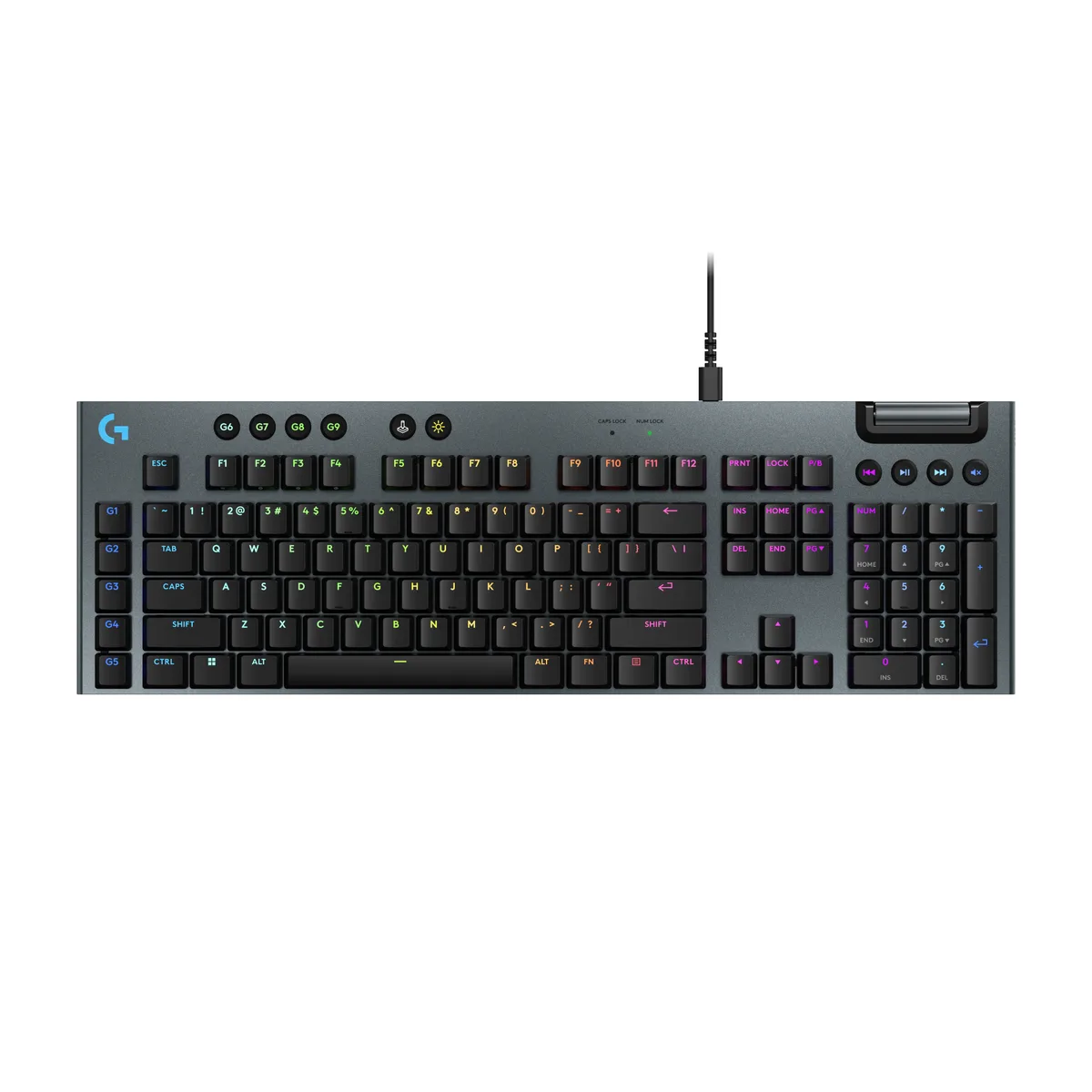 Logitech Logitech G915 X 920-012950 Low-Profile Mechanical Gaming Keyboard GL Linear Switches Black — 商品写真