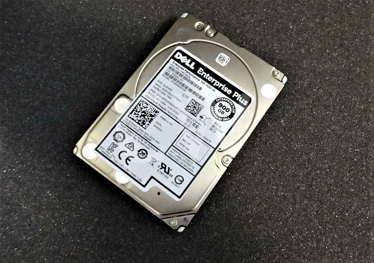 DELL DELL 900GB 10K 12G 2.5" SAS internal hard drive ST900MM0168 — 제품 사진