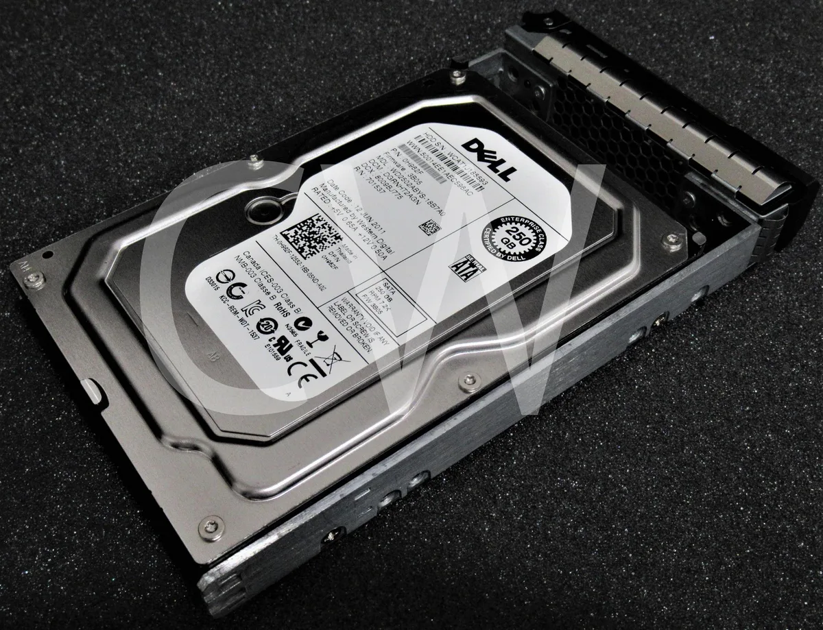 DELL DELL H962F WD2502ABYS 250GB 7.2K RPM 3Gb/s 3.5" SATA internal hard drive — 商品写真